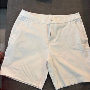Lululemon Athletica Cream Athletic Shorts